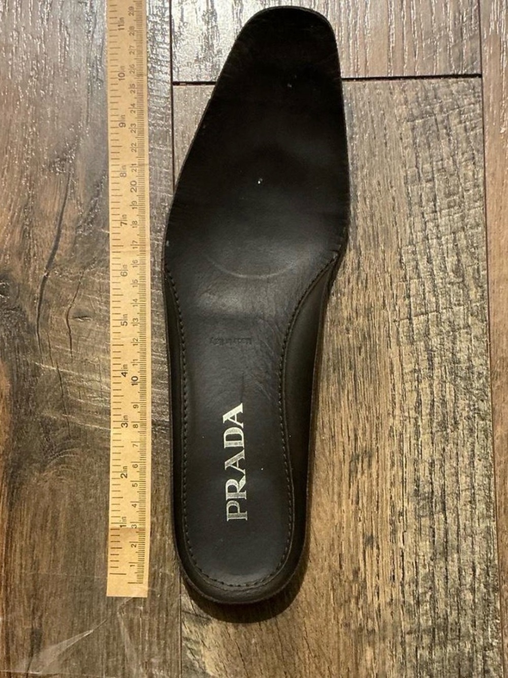 authentic Prada brown suede lace up shoe - Picture 6 of 7